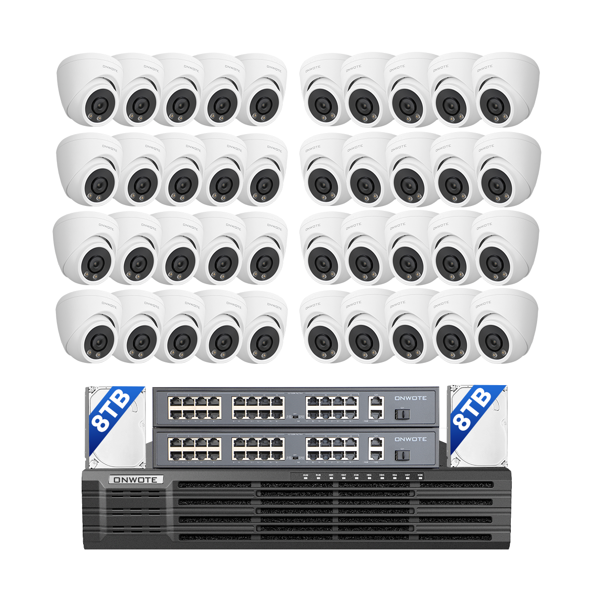 64CH 6MP PoE System