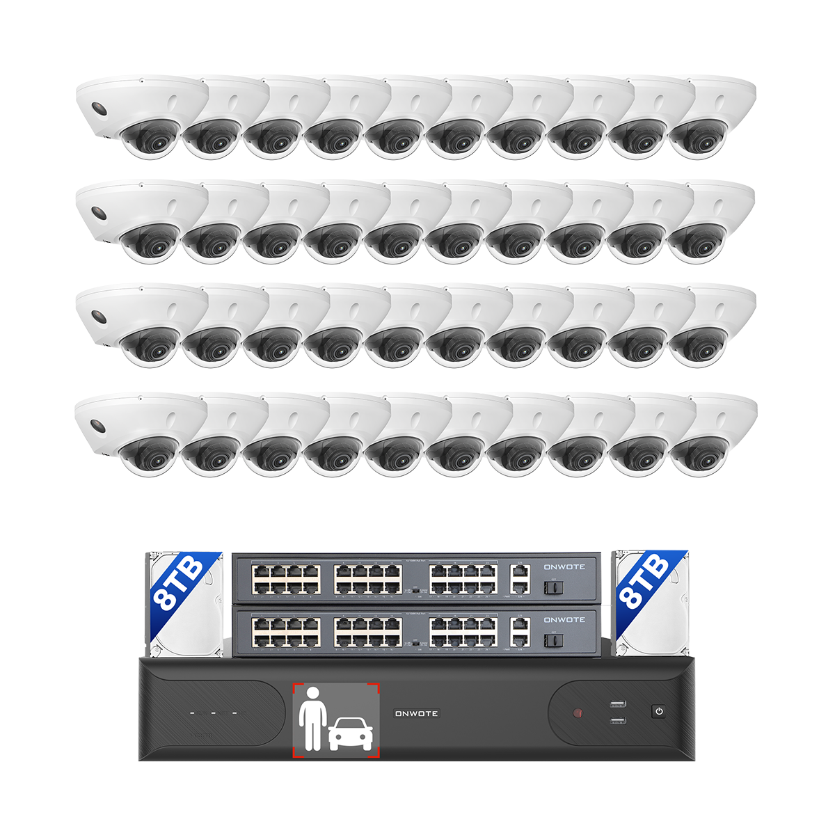 64CH 4K PoE System