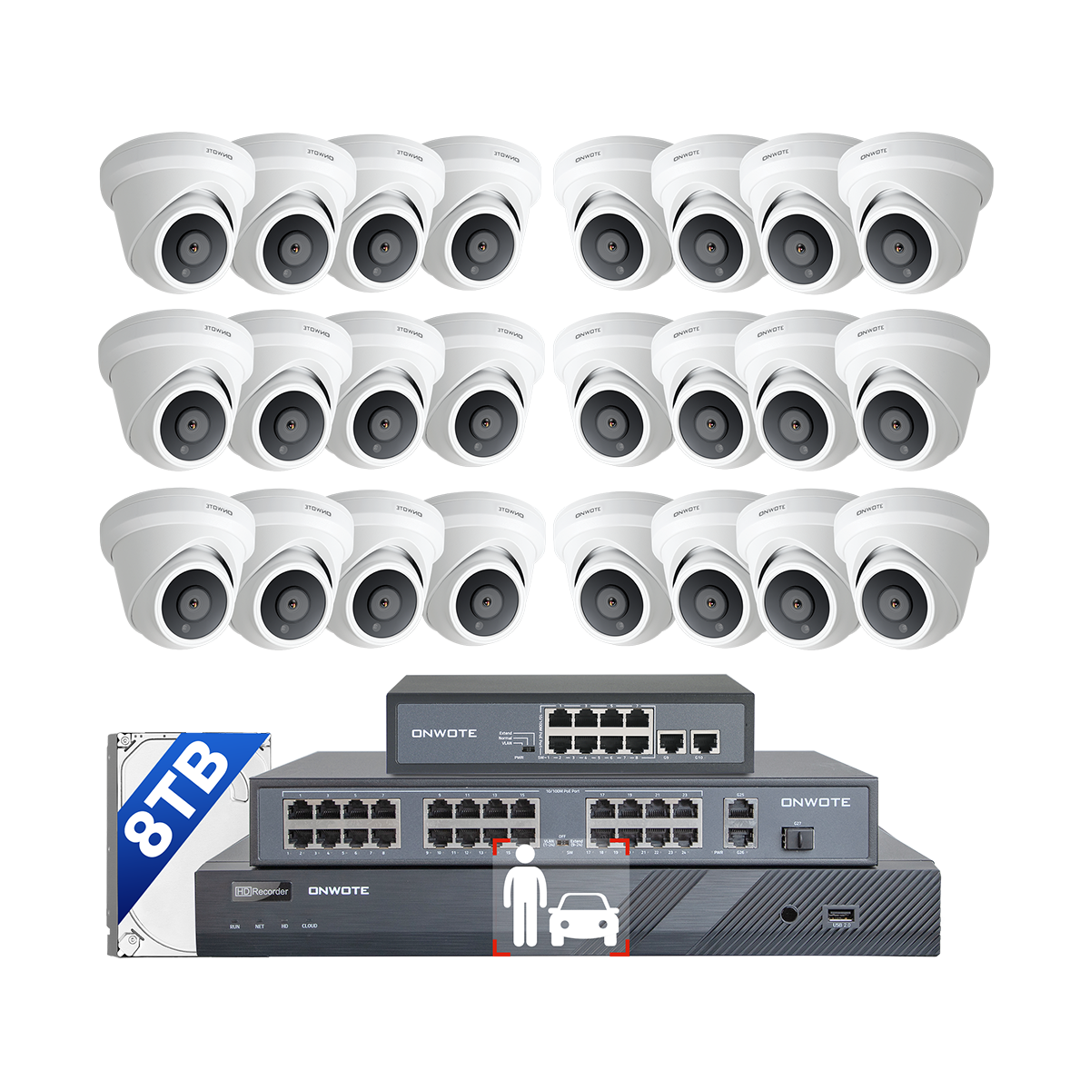 32CH 4K PoE System