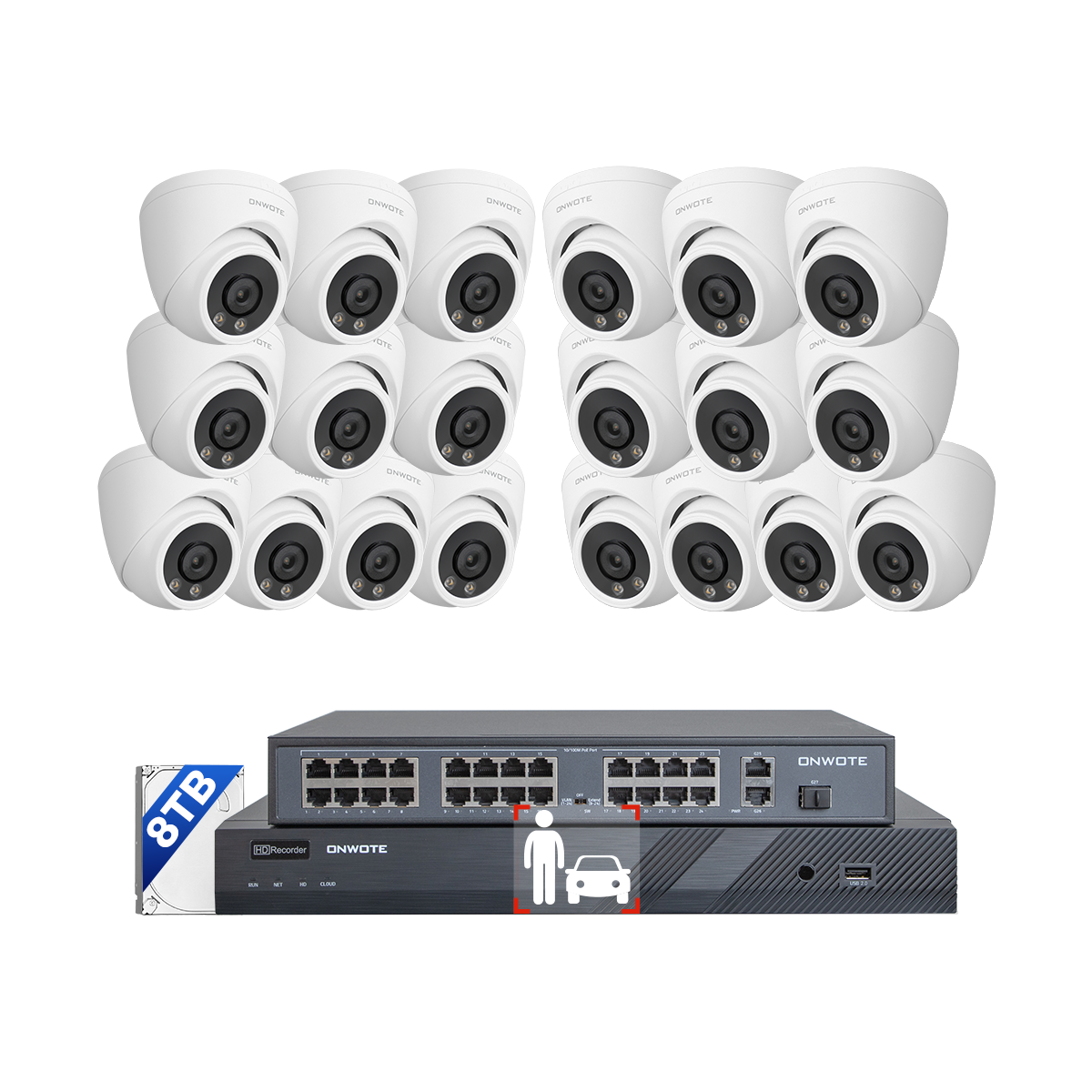 32CH 6MP PoE System