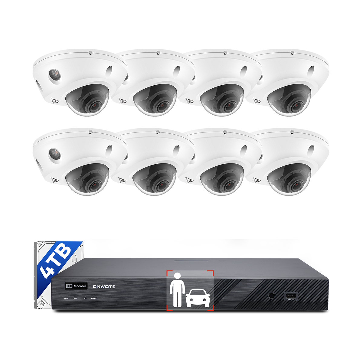 16CH 4K PoE System