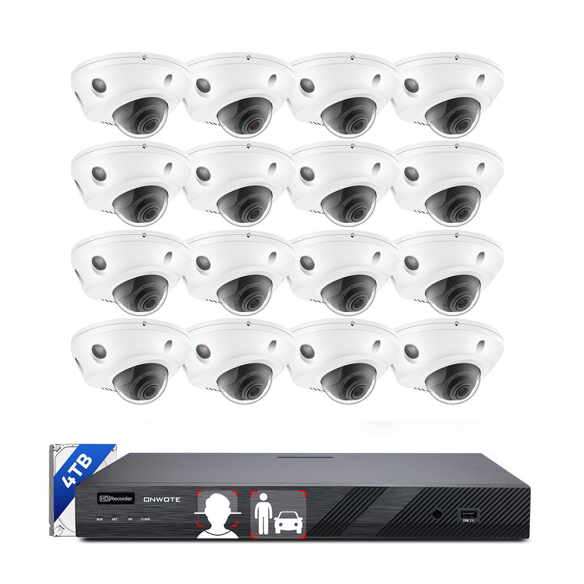 16CH 4K PoE System