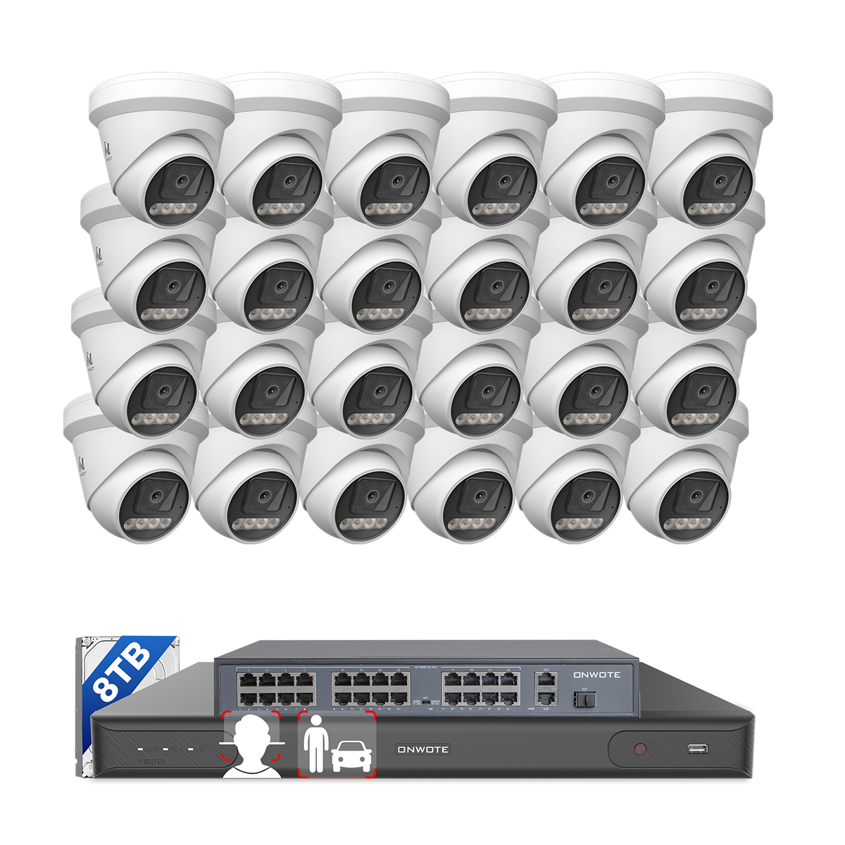 32CH 4K PoE System